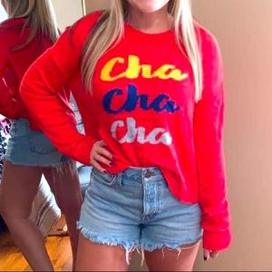 Show Me Your MuMu “Cha Cha Cha” sweater